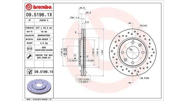 MAGNETI MARELLI Jarrulevy 360406040502